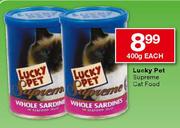 Lucky Pet Supreme Cat Food-400gm Each