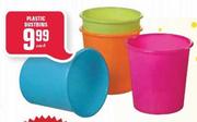 Plastic Dustbins-each