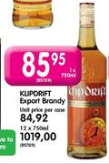Klipdrift Export Brandy-750ml