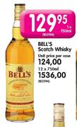 Bell's Scotch Whisky-12 x 750ml