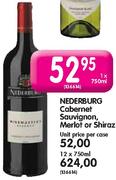 Nederburg Cabernet Sauvignon,Merlot or Shiraz-750ml