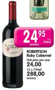Robertson Ruby Cabernet-12 x 750ml