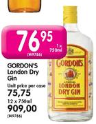 Gordon's London Dry Gin-750ml
