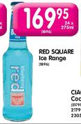 Red Square Ice Range-24 x 275ml