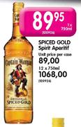 Spiced Gold Spirit Aperitif-750ml