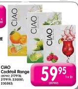 Ciao Cocktail Range-2Ltr Each