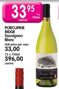 Porcupine Ridge Sauvignon Blanc-750ml