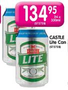 Castle Lite Can - 24 x 330ml