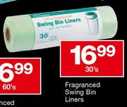 Housebrand Fragranced Swing Bin Liners-30's