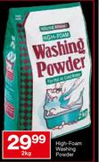 Housebrand High-Foam Washing Powder-2kg Each