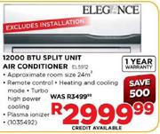 Elegance 12000 BTU Split Unit Air Conditioner(EL5912)