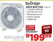 byD:sign 30cm Box Fan(BDBF30)