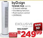 byD:sign Tower Fan