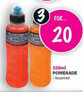 Powerade Assorted-3x500ml