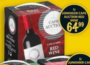 Jonkheer Cape Auction Red Wine-5ltr