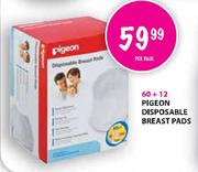 Pigeon Disposable Breast Pads-60's + 12's