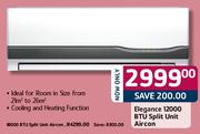 Elegance 12000 BTU Split Unit Aircon