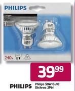 Philips Gu10 Dichroc 2Pbl-50W