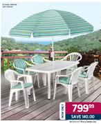 SA Leisure 7 Piece Samba Set