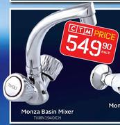 Monza Basin Mixer (TVMN1940/CH) Each