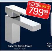 Caserta Basin Mixer (TVCS2640/CH) Each