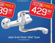 Jade Sink Mixer Wall Type (TVJD9030/CH) Each