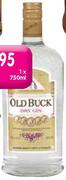 Old Buck Dry Gin -12 x 750ml
