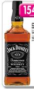 Jack Daniel's Tenessee Whiskey -12 x 750ml