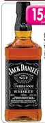 Jack Daniel's Tenessee Whiskey -1 x 750ml