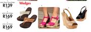 Ladies Cork Wedges