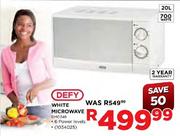Defy White Microwave-20ltr