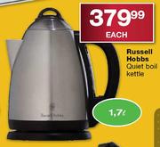 Russell Hobbs Quiet Boil Kettle-1.7l Each