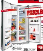 LG Side-By-Side Fridge/Freezer (GRL207FLQ)-660L