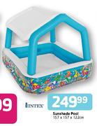 Intex Sunshade Pool-157x157x122cm