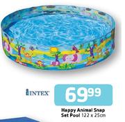 Intex Happy Animal Snap Set Pool-122x25cm