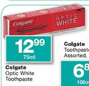 Colgate Optic White Toothpaste-75ml