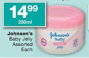 Johnson's Baby Jelly Assorted-250ml Each