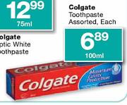 Colgate Toothpaste Assorted-100ml