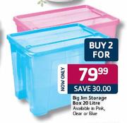 Big Jim Storage Box-2x20l