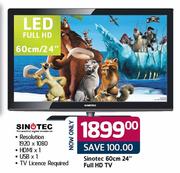 Sinotec Full HD TV-24"(60cm)