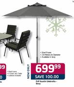 PnP Austin Umbrella Grey