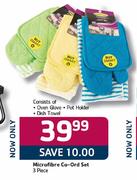 Microfibre Co-Ord Set-3 Piece