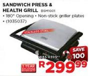 byD:sign Sandwich Press & Health Grill(BSM1001)