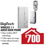 Digitech Wireless 1-1 Audio Door Phone