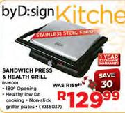 By D:sign Sandwitch Press & Health Grill