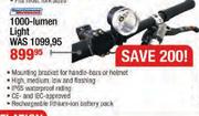 1000-Lumen Light