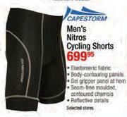 Capestorm Men's Nitros Cycling Shorts