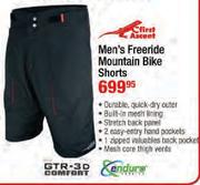 First Ascent Men's Freeride Mountain Bike Shorts