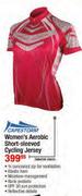 Capestorm Women's Aerobic Short Sleeved Cycling Jersey