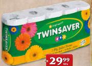 Twinsaver 1-Ply Toilet Rolls-10's